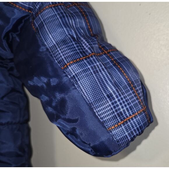 Baby Xtreme Blue Snowsuit 12 Months One Piece Snowmobile Suit Fleece Inner New - Picture 7 of 16